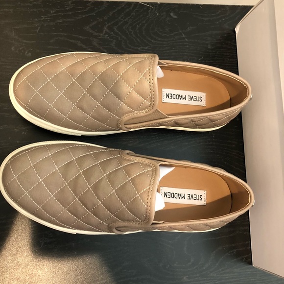 Steve Madden Ecentrcq Grey Shoes size 7.5 - Picture 2 of 5